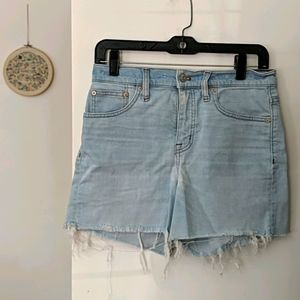 Madewell Cutoff High-Waisted Shorts